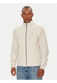 Guess Kurtka przejściowa M4YL13 WEZ70 Beżowy Regular Fit. Kolor: beżowy. Materiał: syntetyk