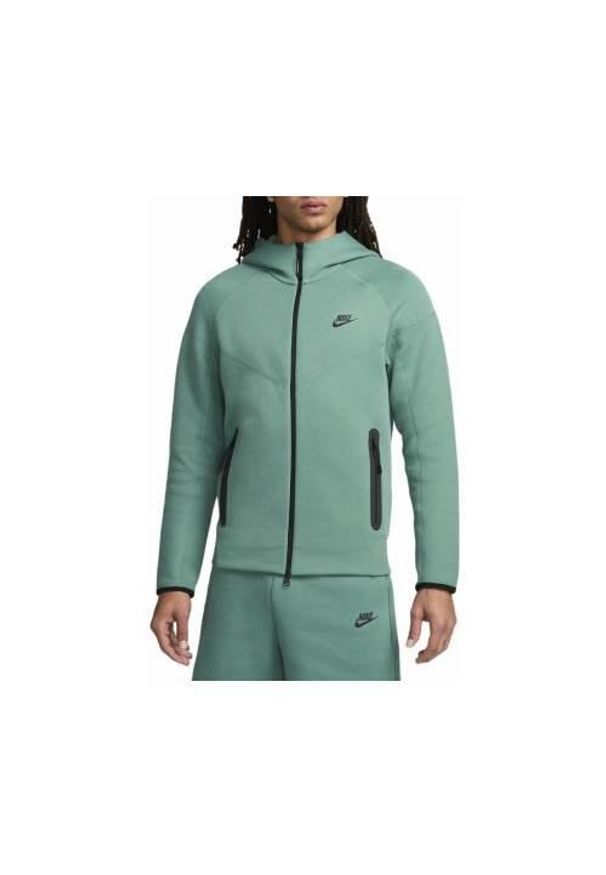 Bluza sportowa męska Nike Tech Fleece Windrunner. Typ kołnierza: kaptur. Kolor: zielony