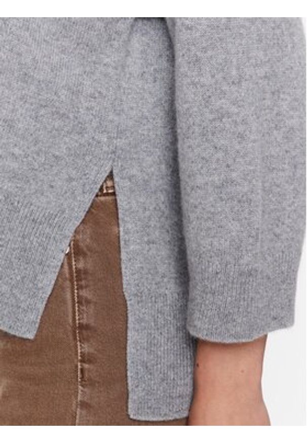 Weekend Max Mara Sweter Alce 23536601 Szary Regular Fit. Kolor: szary. Materiał: kaszmir