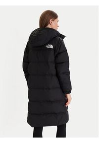 The North Face Płaszcz zimowy Nuptse NF0A832K Czarny Loose Fit. Kolor: czarny. Materiał: syntetyk. Sezon: zima