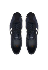 BOSS Sneakersy Zayn 50562818 Granatowy. Kolor: niebieski. Materiał: materiał #6