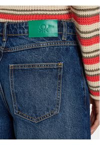 United Colors of Benetton - United Colors Of Benetton Jeansy 45F8DE01Z Granatowy Wide Leg. Kolor: niebieski #3
