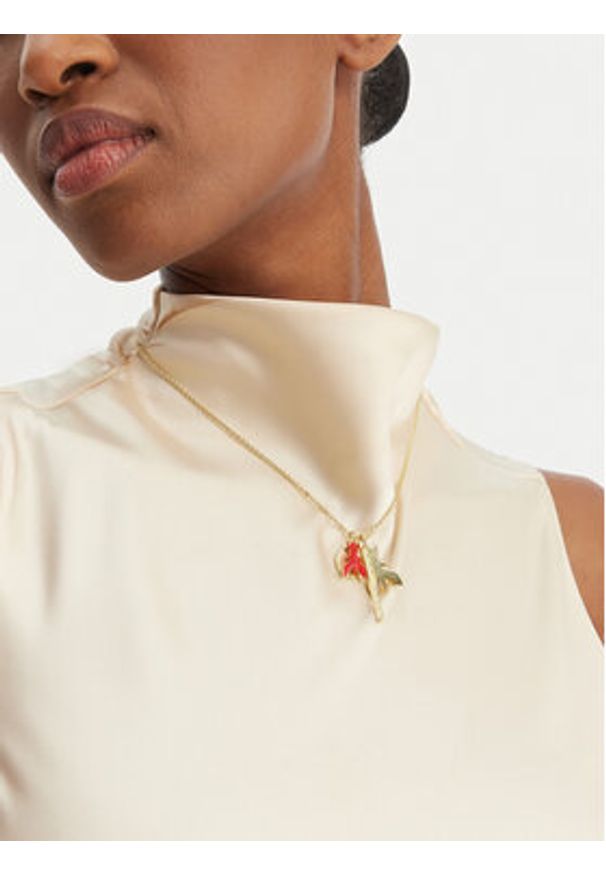 Patrizia Pepe Naszyjnik 8J1395/M086-Z004 Złoty. Materiał: metalowe. Kolor: złoty