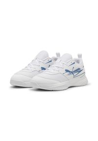 Puma - Buty do sportów halowych Varion II PUMA White Blue Horizon. Kolor: biały, wielokolorowy, niebieski