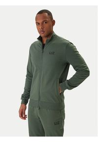 EA7 Emporio Armani Dres 8NPV60 PJVRZ Zielony Regular Fit. Kolor: zielony. Materiał: bawełna #4
