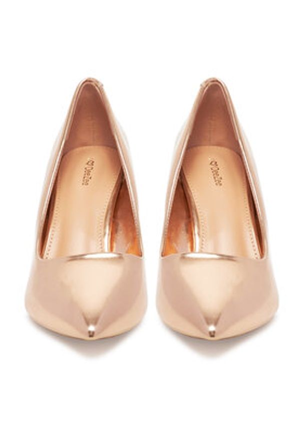 DeeZee Szpilki DZ002 Różowy. Kolor: różowy. Materiał: syntetyk, materiał. Obcas: na szpilce