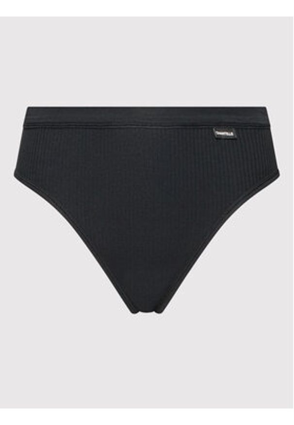 Chantelle Figi brazylijskie z wysokim stanem Comfort C15P50 Czarny. Stan: podwyższony. Kolor: czarny. Materiał: bawełna