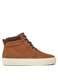 Pepe Jeans Sneakersy PMS30998 Brązowy. Kolor: brązowy. Materiał: skóra, zamsz