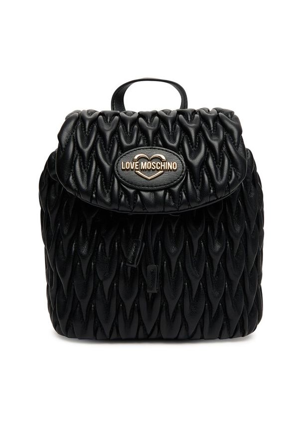 Love Moschino - Plecak LOVE MOSCHINO. Kolor: czarny