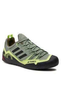 Adidas - adidas Trekkingi Terrex Swift Solo 2.0 Hiking IE8052 Zielony. Kolor: zielony. Materiał: skóra. Model: Adidas Terrex. Sport: turystyka piesza #4
