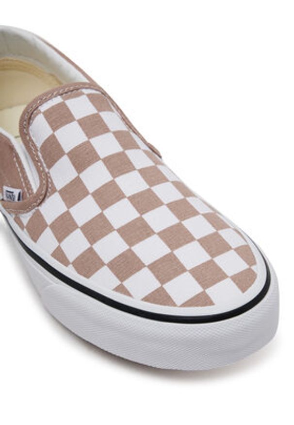 Vans Tenisówki Classic Slip-On VN000D6YE2V1 Beżowy. Zapięcie: bez zapięcia. Kolor: beżowy. Materiał: materiał