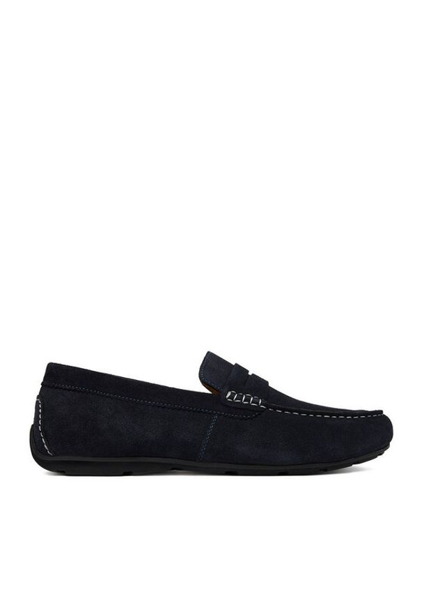 Lasocki Mokasyny CEO-HORNET-01 MI25 Granatowy. Kolor: niebieski. Materiał: zamsz, skóra