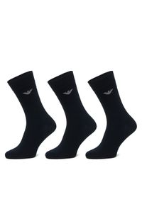 Emporio Armani Underwear Skarpety długie EM000554 AF14446 MB082 Niebieski. Kolor: niebieski. Materiał: bawełna #1