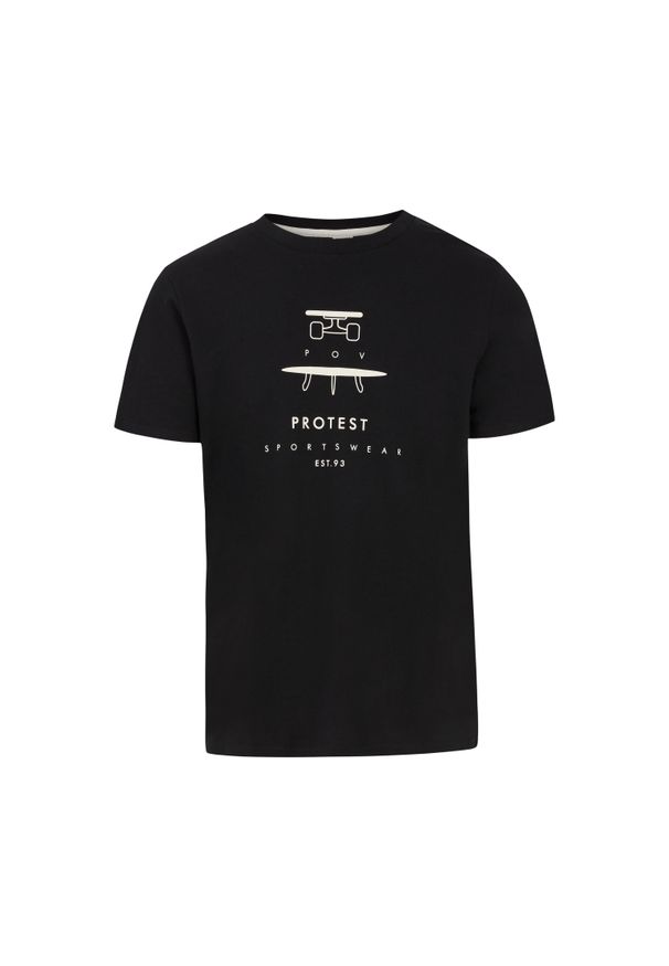 Koszulka Protest Andros. Kolor: czarny