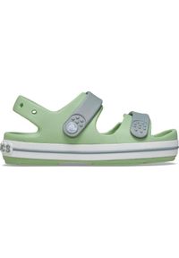 Crocs - Crocband Cruiser Sandal Maluch. Kolor: biały, zielony, wielokolorowy