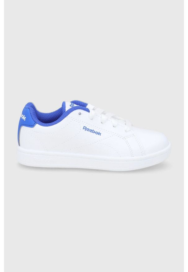 Reebok Classic buty dziecięce RBK ROYAL COMPLETE kolor biały. Nosek buta: okrągły. Zapięcie: sznurówki. Kolor: biały. Materiał: guma. Model: Reebok Royal, Reebok Classic