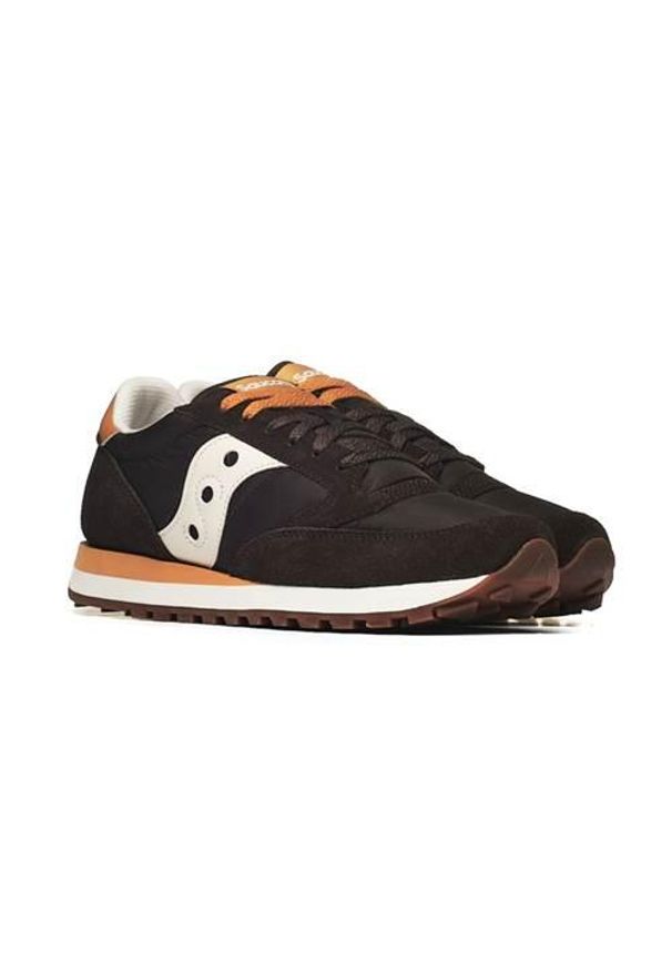 Buty do chodzenia męskie Saucony Jazz Original. Kolor: czarny. Materiał: skóra. Szerokość cholewki: normalna. Sport: turystyka piesza