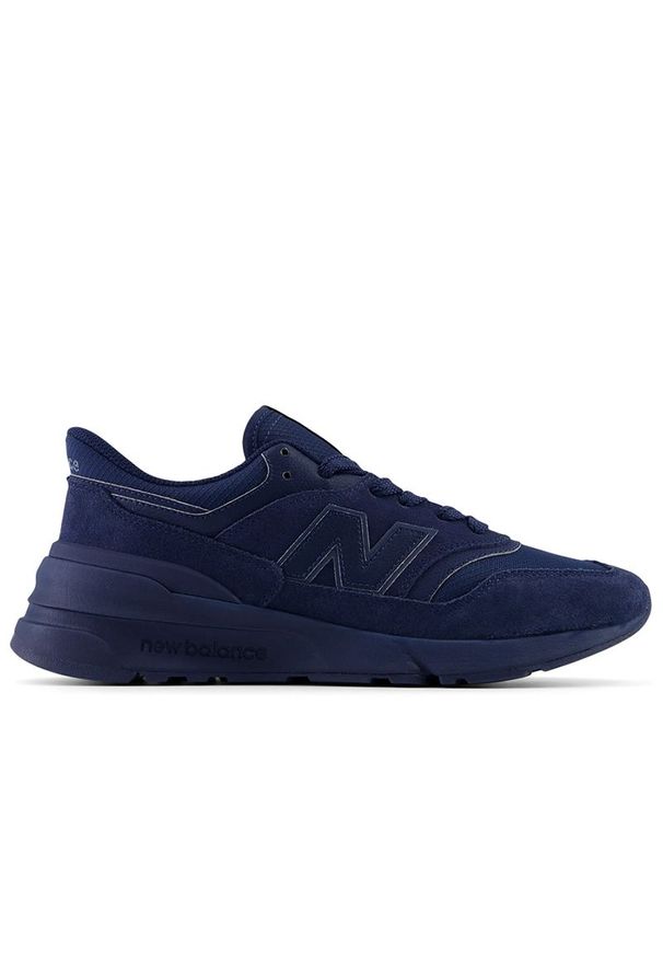 Buty New Balance U997RMH - granatowe. Okazja: na co dzień. Kolor: niebieski. Materiał: materiał, syntetyk, guma, skóra. Szerokość cholewki: normalna