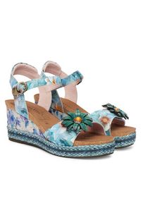 Laura Vita Sandały Facyo 75 Niebieski. Kolor: niebieski. Materiał: skóra #5