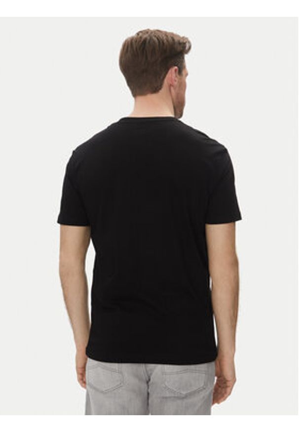 Armani Exchange T-Shirt XM000555 AF10358 UC001 Czarny Regular Fit. Kolor: czarny. Materiał: bawełna