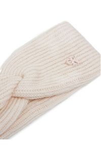 Calvin Klein Opaska materiałowa LV04F8039G Różowy. Kolor: różowy. Materiał: wełna #2