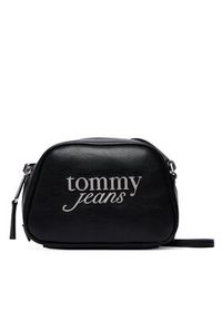 Tommy Jeans Torebka Tjw Bold Camera Bag AW0AW18785 Czarny. Kolor: czarny. Materiał: skórzane #4