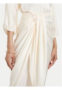 ACCESS FASHION Sukienka wieczorowa 63-3379-357 Kremowy Regular Fit. Kolor: kremowy. Materiał: syntetyk. Styl: wizytowy #2