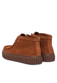 Clarks Półbuty Torhill Hi 26327243 Pomarańczowy. Kolor: pomarańczowy. Materiał: skóra, zamsz #3