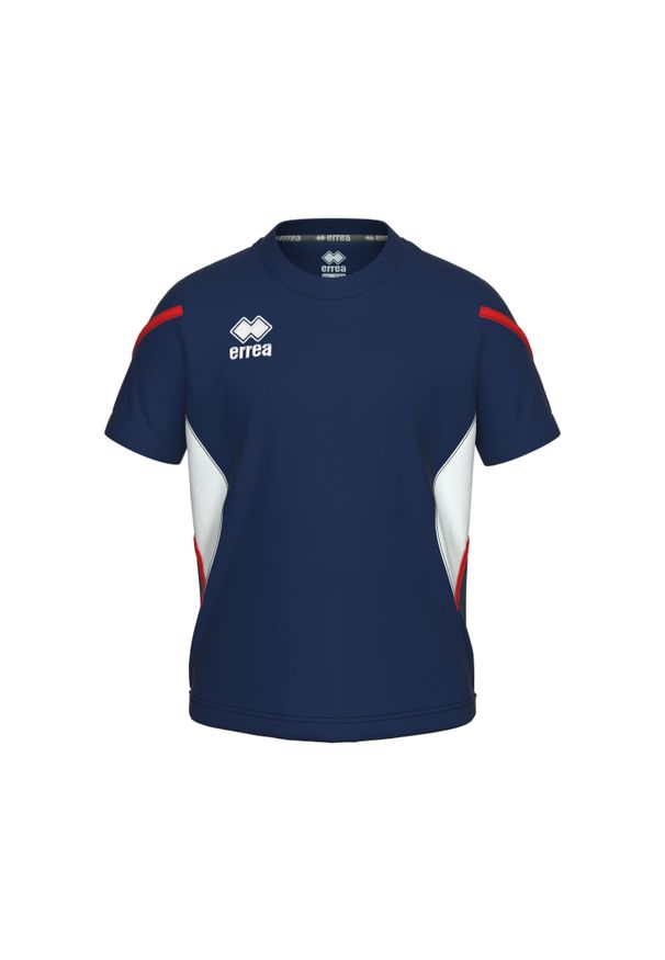 ERREA - Koszulka Errea Curtis. Kolor: niebieski, wielokolorowy, biały. Sport: piłka nożna