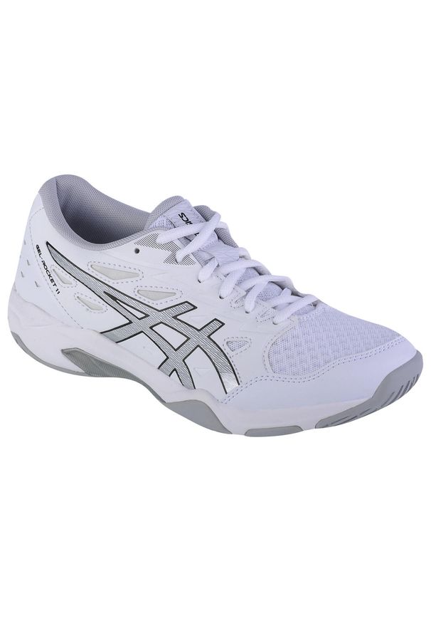 Asics - Buty do siatkówki damskie, ASICS Gel-Rocket 11. Kolor: biały. Sport: siatkówka