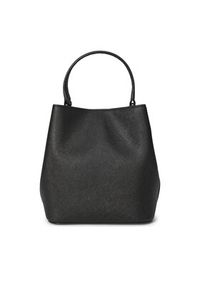Lauren Ralph Lauren - LAUREN RALPH LAUREN Torebka 431977411001 Czarny. Kolor: czarny. Materiał: skórzane