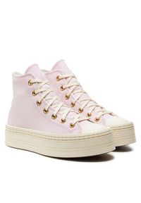 Converse Trampki Chuck Taylor All Star Modern Lift Platform Crafted Stitching A07578C Różowy. Kolor: różowy. Materiał: materiał. Obcas: na platformie #6