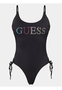 Guess Strój kąpielowy E4GJ10 MC040 Czarny. Kolor: czarny. Materiał: syntetyk