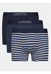 Levi's® Komplet 3 par bokserek 701224661 Niebieski. Kolor: niebieski. Materiał: bawełna