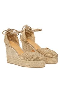 Castañer Espadryle Cora/8ED/256 025535 Beżowy. Kolor: beżowy. Materiał: materiał #5