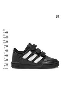 Adidas - adidas Sneakersy Team Court 2 Str Cf C ID6633 Czarny. Kolor: czarny. Materiał: skóra #8