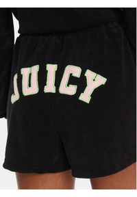 Juicy Couture Szorty sportowe Perkin JCWHS125322 Czarny Relaxed Fit. Kolor: czarny. Materiał: bawełna #5