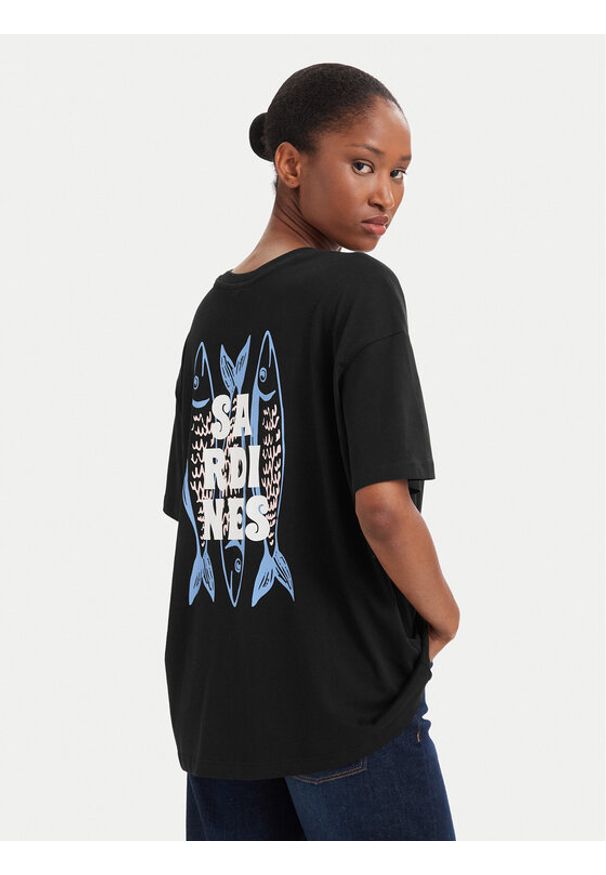 only - ONLY T-Shirt Vivvi 15346761 Biały Regular Fit. Kolor: biały. Materiał: bawełna