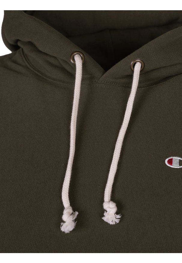 Champion Bluza | 210966 | Mężczyzna | Wojskowa Zieleń. Okazja: na co dzień. Typ kołnierza: kaptur. Materiał: bawełna. Styl: militarny
