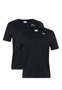 Kappa Komplet t-shirtów Logo Alyce 322564W Czarny Regular Fit. Kolor: czarny. Materiał: bawełna #1