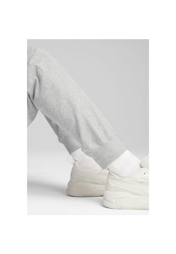 Puma - Męskie spodnie Essentials Elevated PUMA Light Gray Heather. Kolor: wielokolorowy, czarny, szary