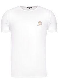 VERSACE - Versace T-Shirt Medusa AUU01005 Biały Regular Fit. Kolor: biały. Materiał: bawełna #4