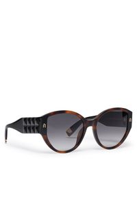 Furla Okulary przeciwsłoneczne Sunglasses Sfu784 WD00112-A.0116-HAO00-4401 Brązowy. Kolor: brązowy
