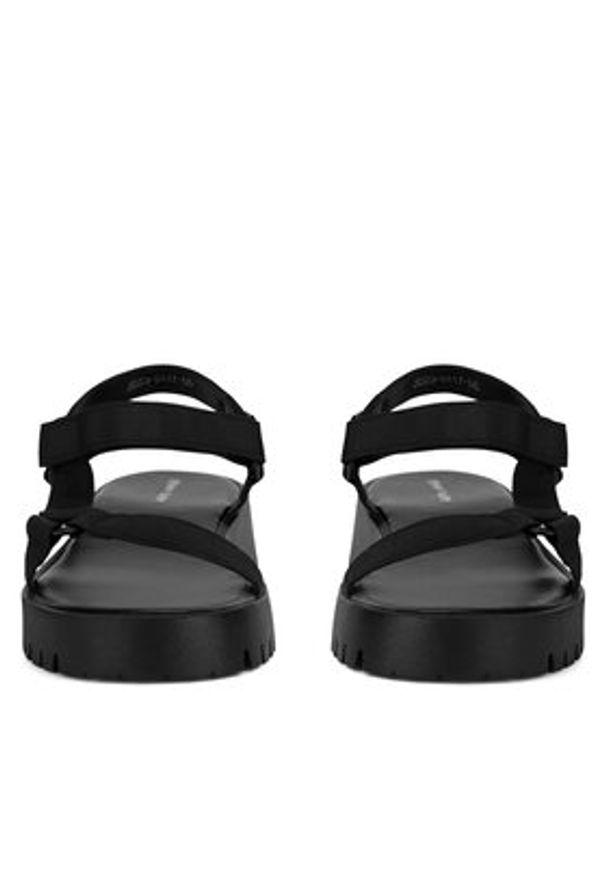 Jenny Fairy Sandały JD23-0417-56 Czarny. Kolor: czarny. Materiał: materiał