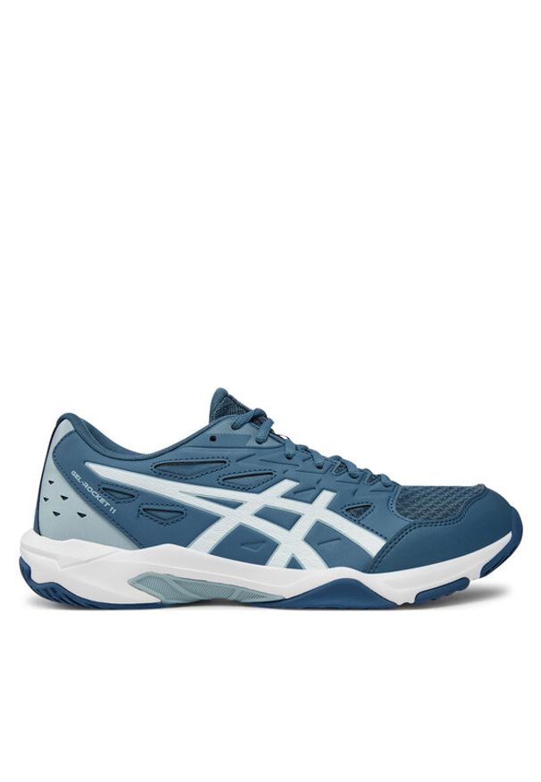 Asics Buty halowe Gel-Rocket 11 1071A091 Niebieski. Kolor: niebieski. Materiał: materiał