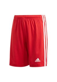 Adidas - Spodenki dziecięce adidas Squadra 21. Kolor: wielokolorowy, biały, czerwony
