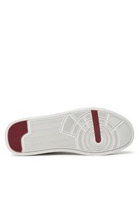 TOMMY HILFIGER - Tommy Hilfiger Sneakersy Th Court Best Leather FM0FM05120 Écru. Materiał: skóra #3