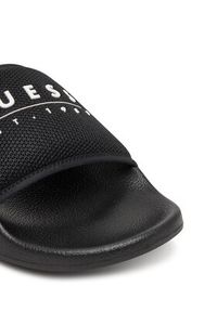 Guess Klapki FMJTOM FAB19 Czarny. Kolor: czarny. Materiał: skóra