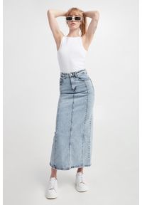Spódnica jeansowa GESTUZ. Materiał: jeans #1