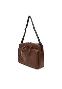 Guess Torba na laptopa HMBOCA P5338 Brązowy. Kolor: brązowy. Materiał: skóra #5